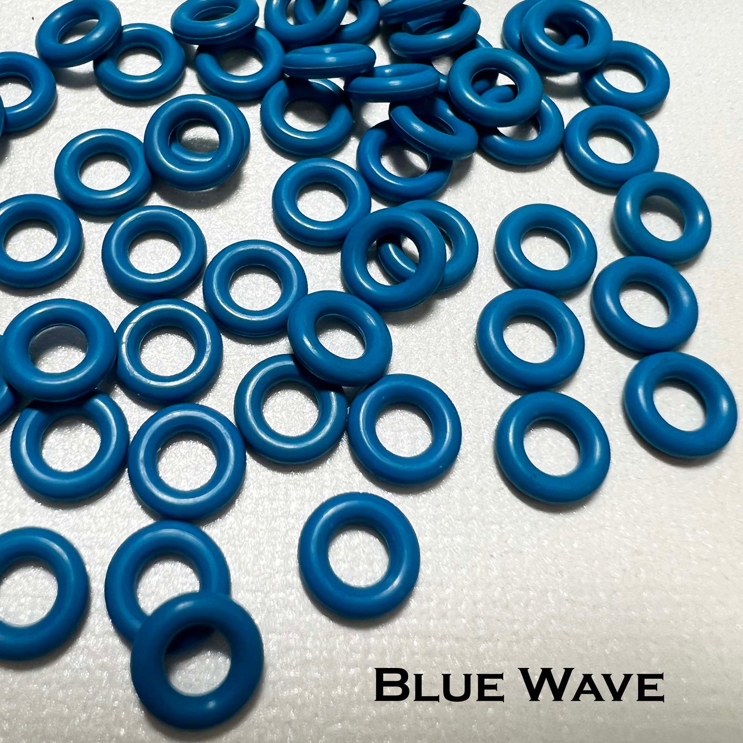 7.25mm Rubber O-Rings (ID: 3.7) - choose color & quantity