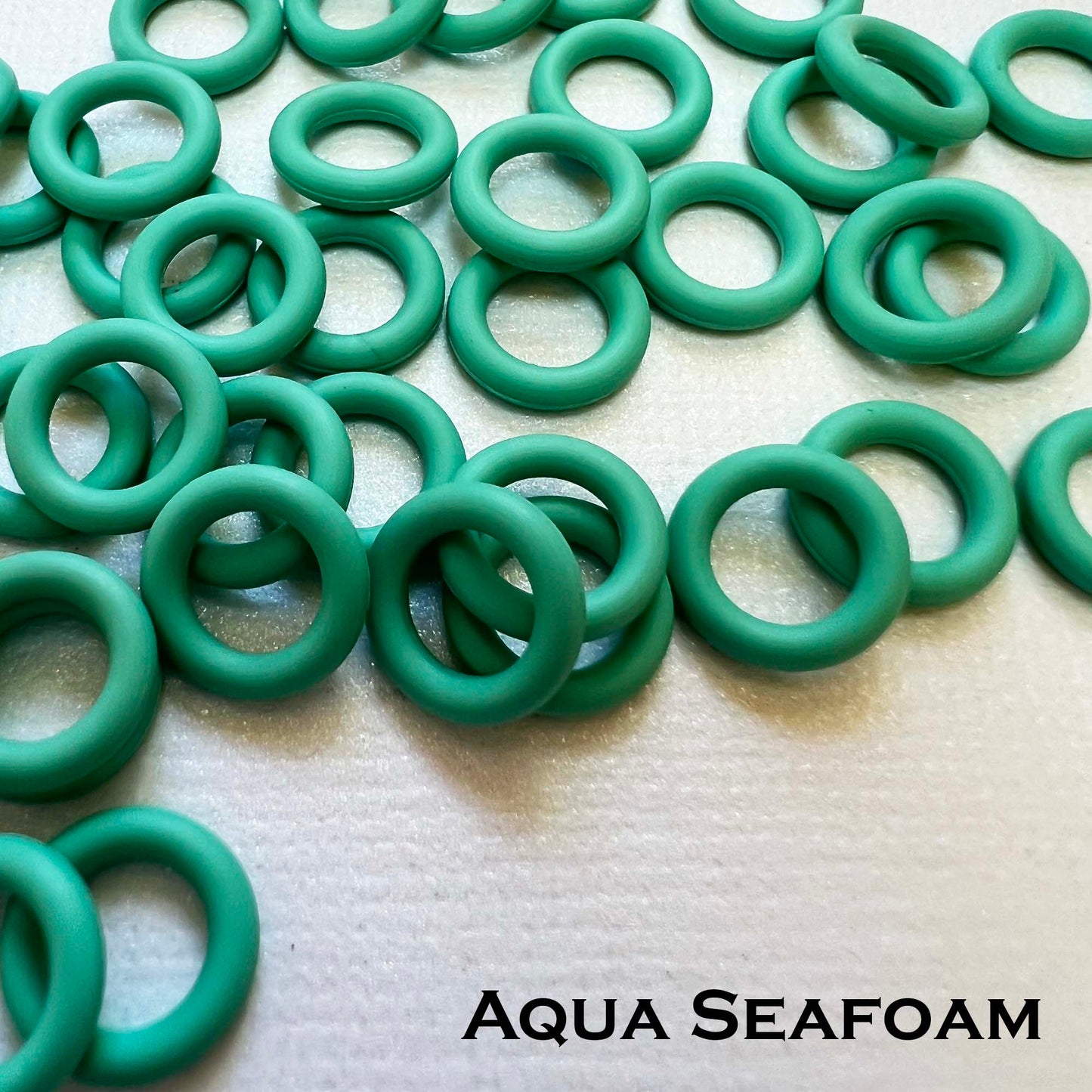 10mm Rubber O-Rings (ID: 6mm) - choose color & quantity