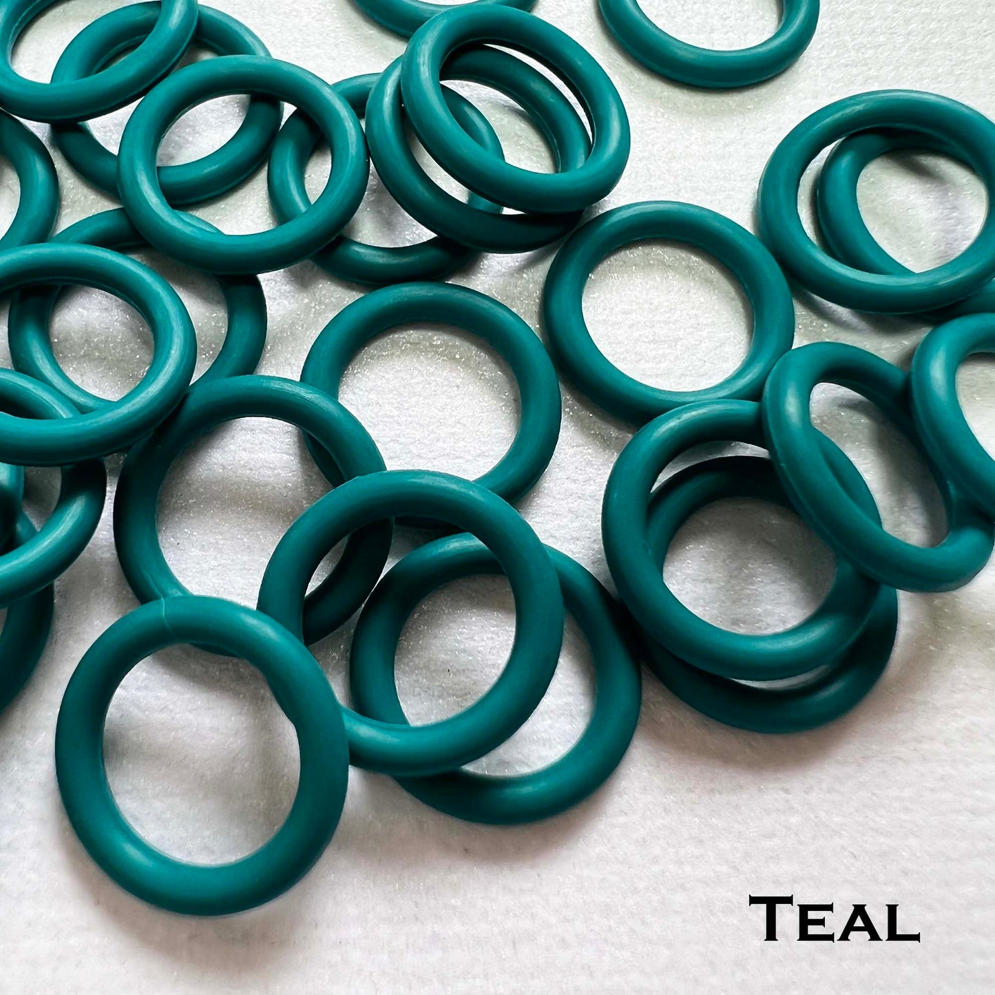 12mm Rubber O-Rings (ID: 8.5mm) - choose color & quantity