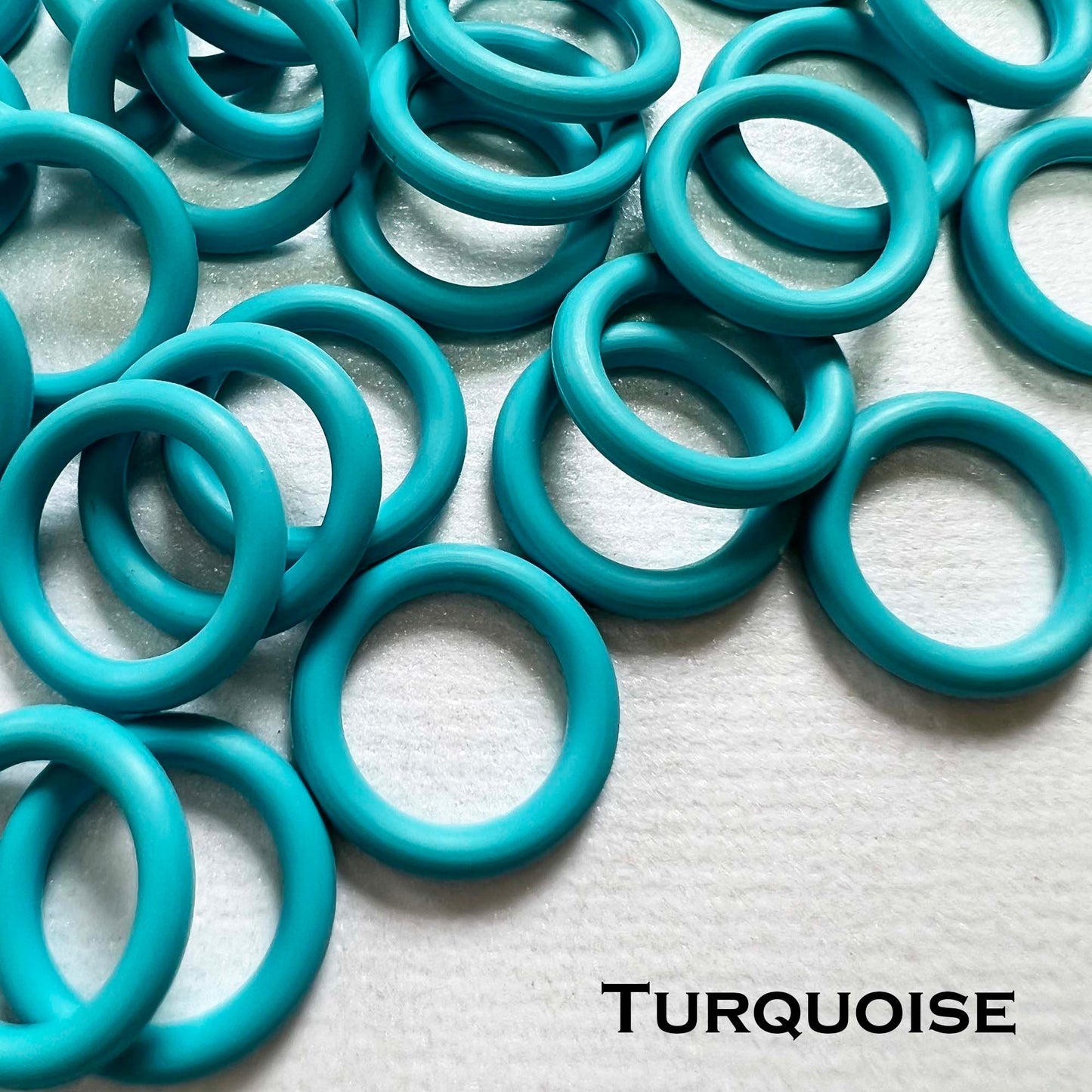 12mm Rubber O-Rings (ID: 8.5mm) - choose color & quantity