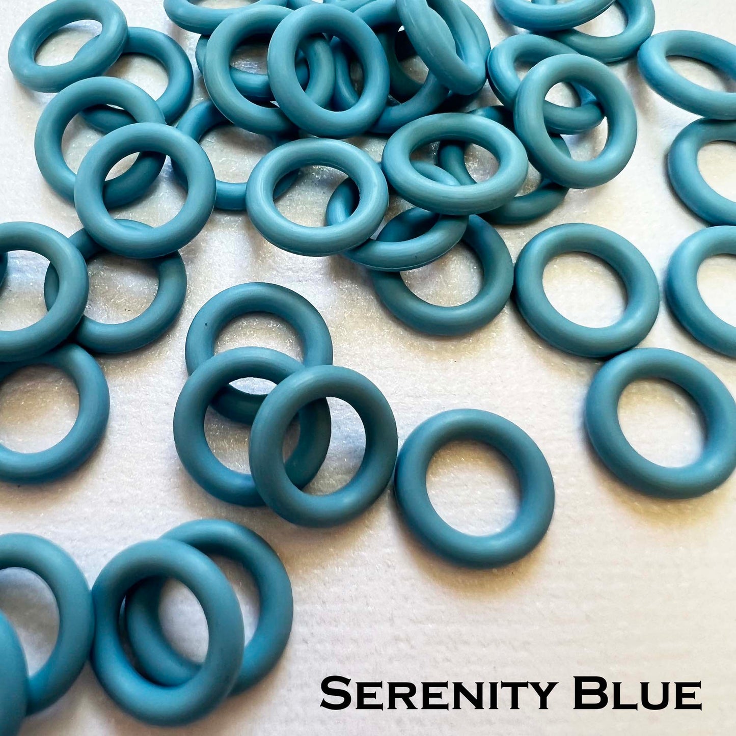 10mm Rubber O-Rings (ID: 6mm) - choose color & quantity