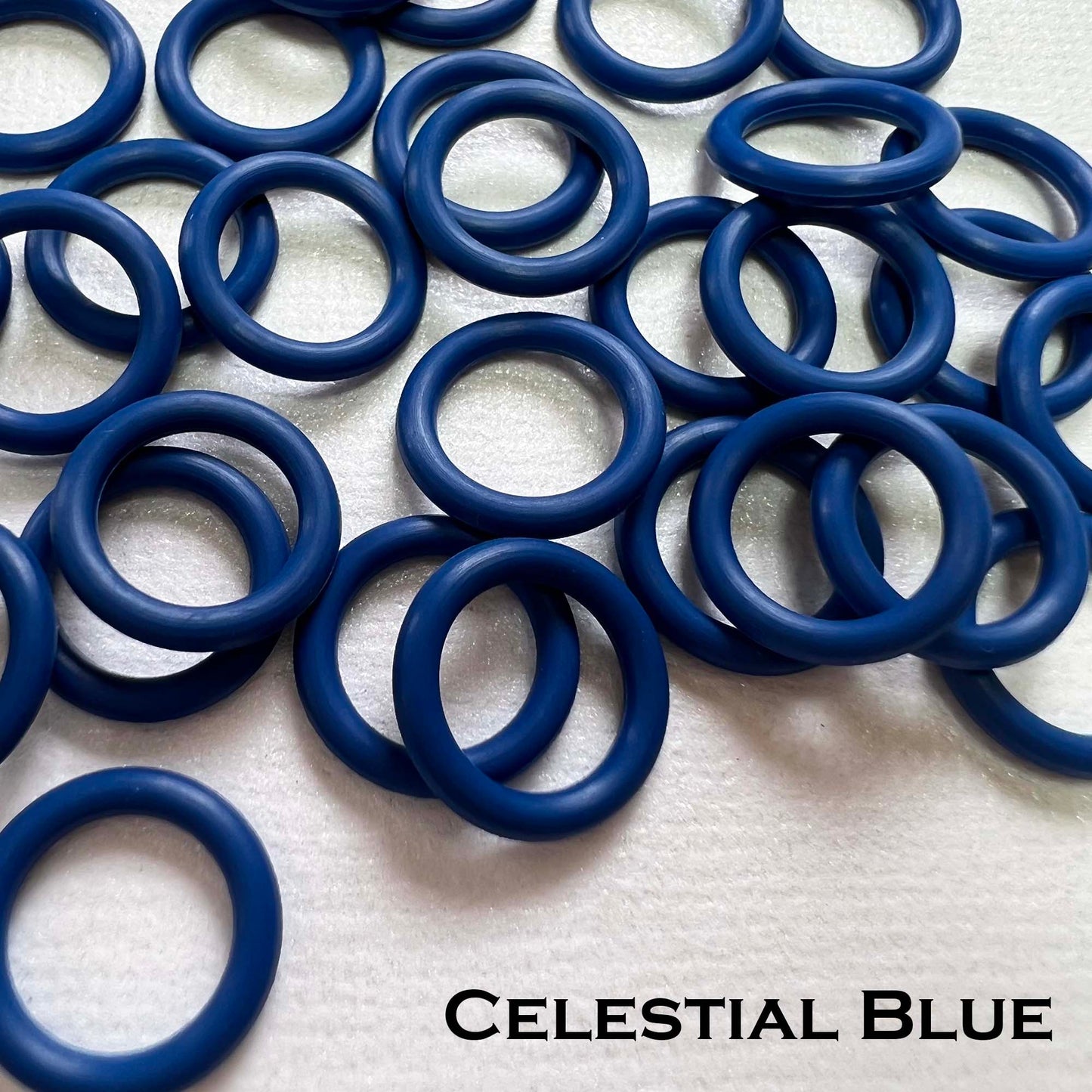 12mm Rubber O-Rings (ID: 8.5mm) - choose color & quantity