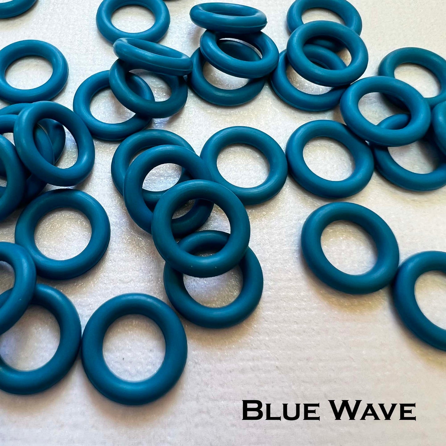 10mm Rubber O-Rings (ID: 6mm) - choose color & quantity