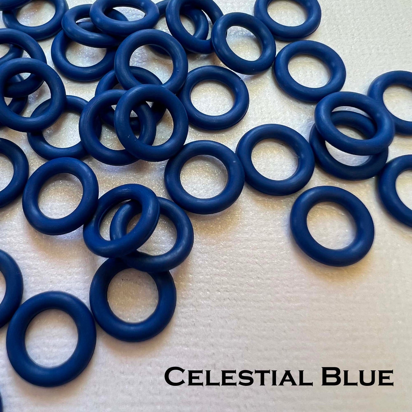 10mm Rubber O-Rings (ID: 6mm) - choose color & quantity