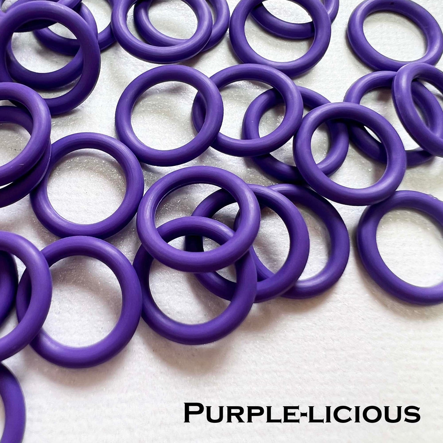12mm Rubber O-Rings (ID: 8.5mm) - choose color & quantity