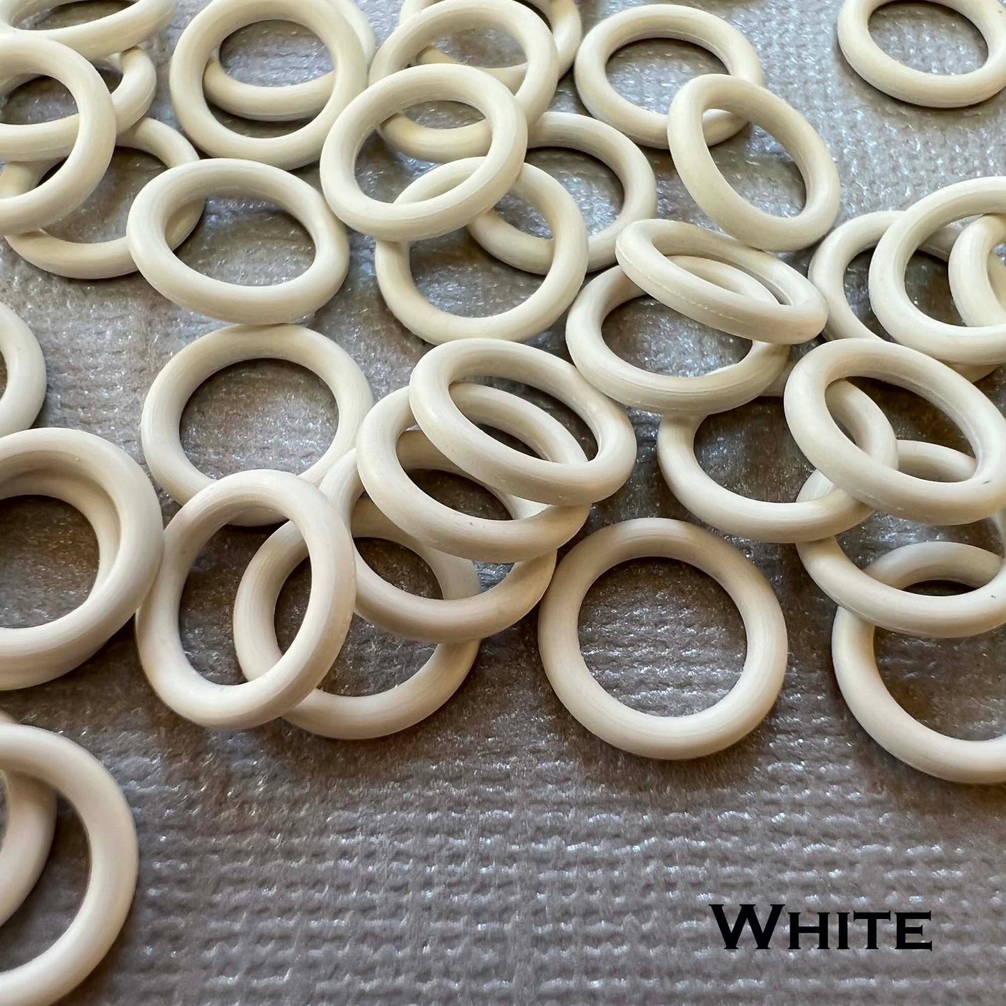 10.1mm Rubber O-Rings (ID: 6.9mm) - choose color & quantity
