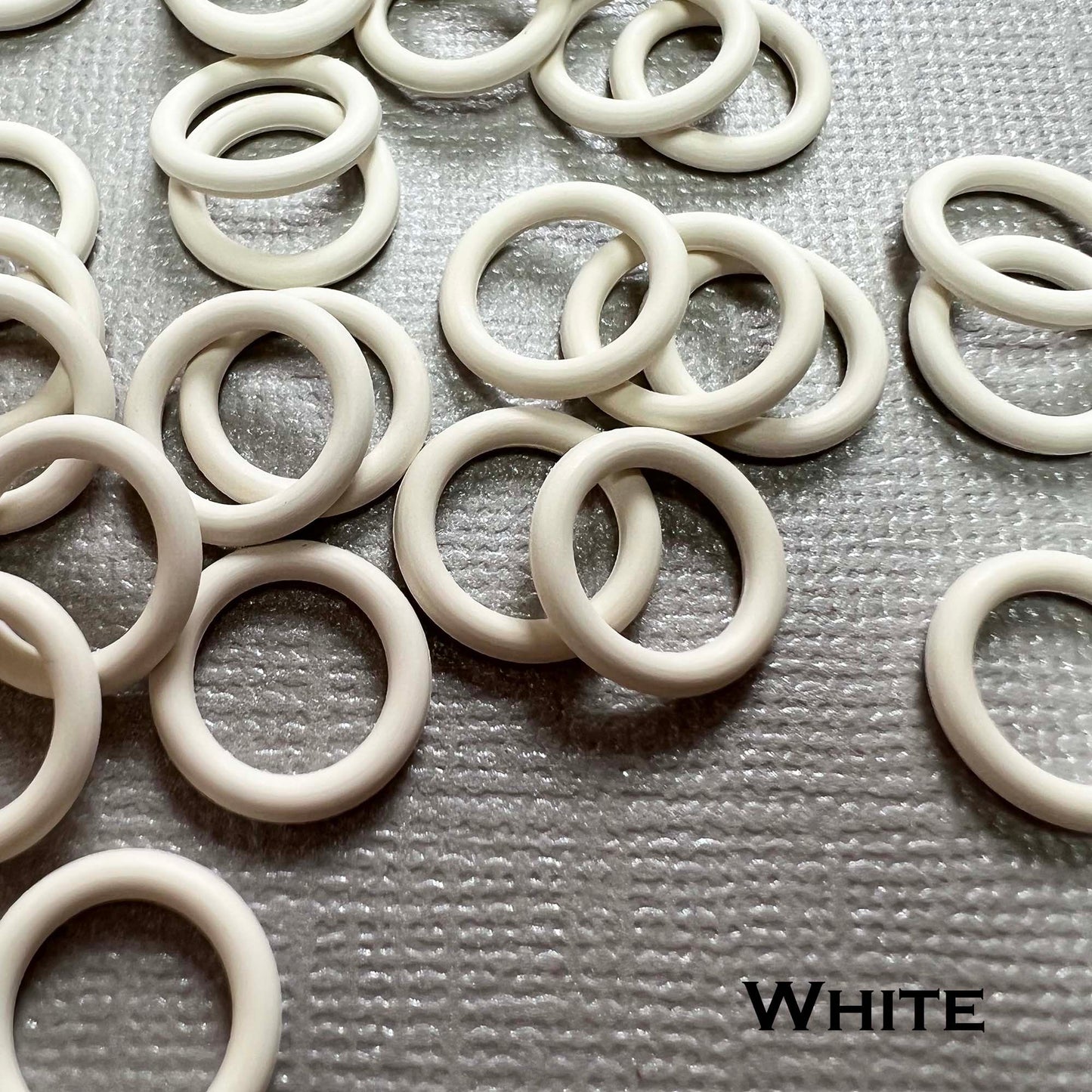 12mm Rubber O-Rings (ID: 8.5mm) - choose color & quantity