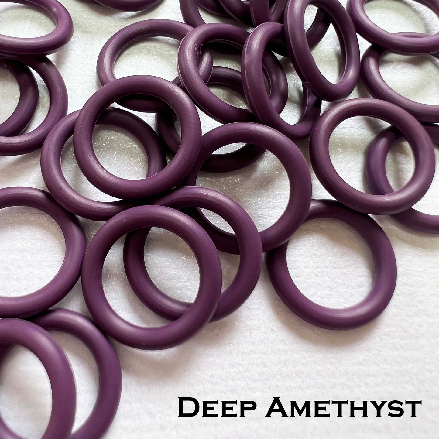 12mm Rubber O-Rings (ID: 8.5mm) - choose color & quantity