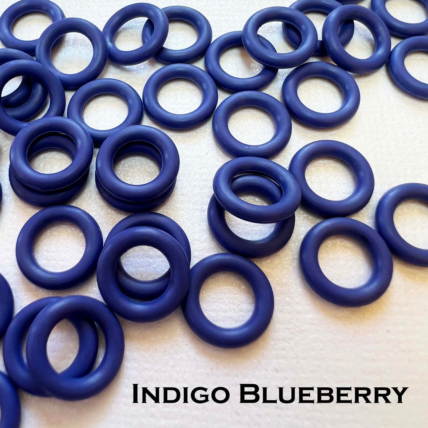 10mm Rubber O-Rings (ID: 6mm) - choose color & quantity