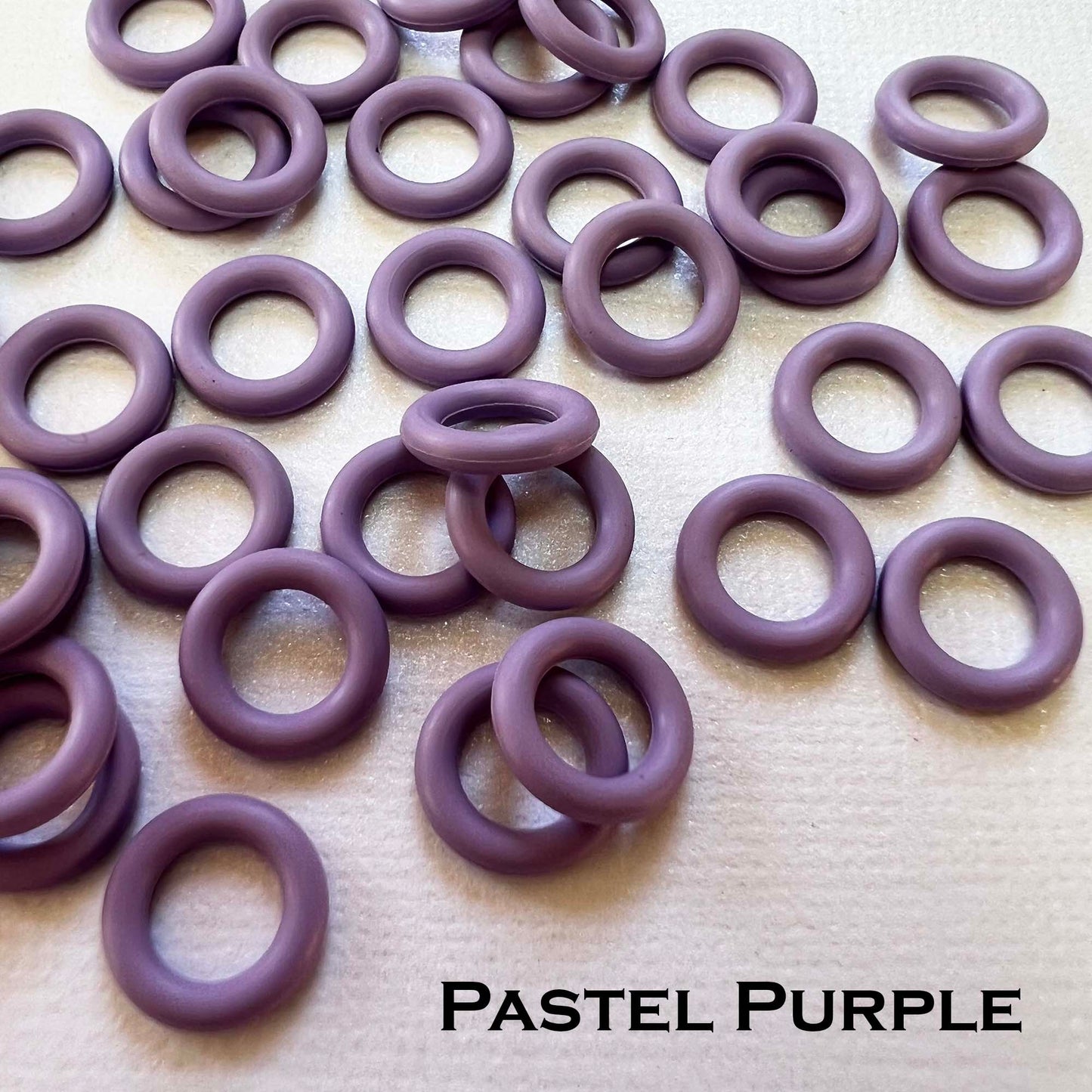 10mm Rubber O-Rings (ID: 6mm) - choose color & quantity