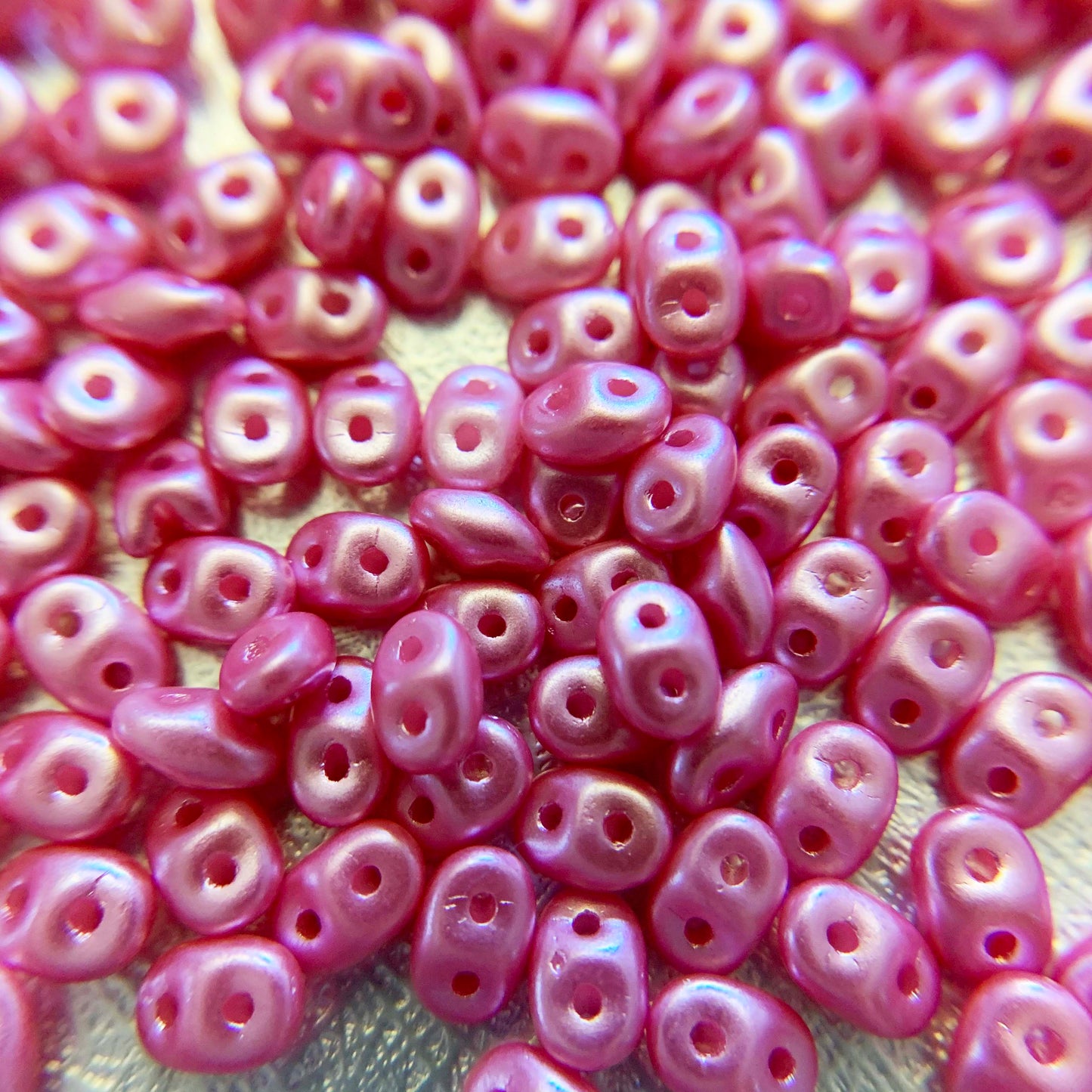 Superduo 2-Hole Beads (10 gram) - choose color