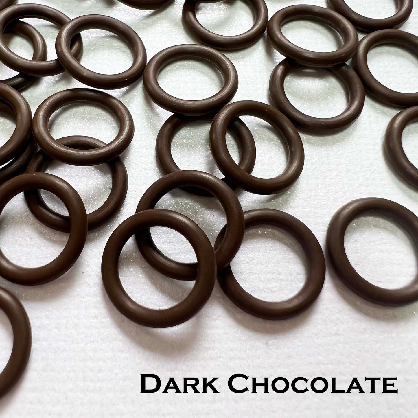 12mm Rubber O-Rings (ID: 8.5mm) - choose color & quantity