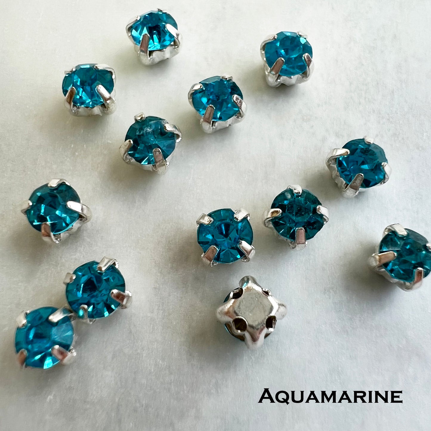 Glass Chaton Montee 16ss (3.8-4mm) - choose color & quantity