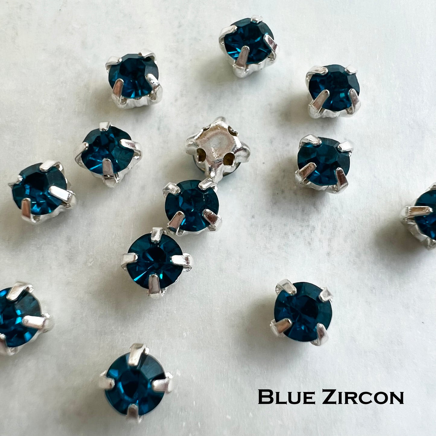 Glass Chaton Montee 16ss (3.8-4mm) - choose color & quantity