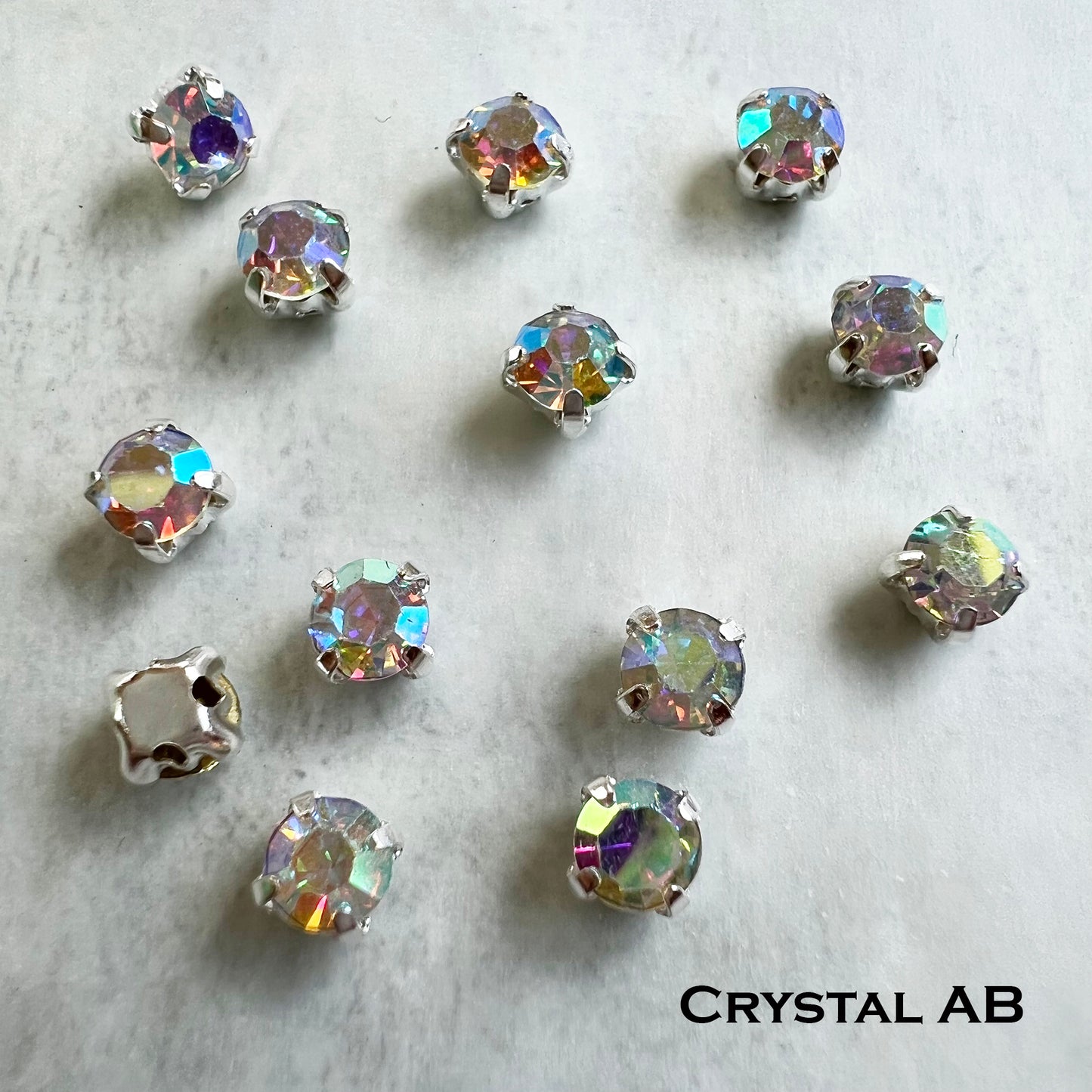 Glass Chaton Montee 16ss (3.8-4mm) - choose color & quantity