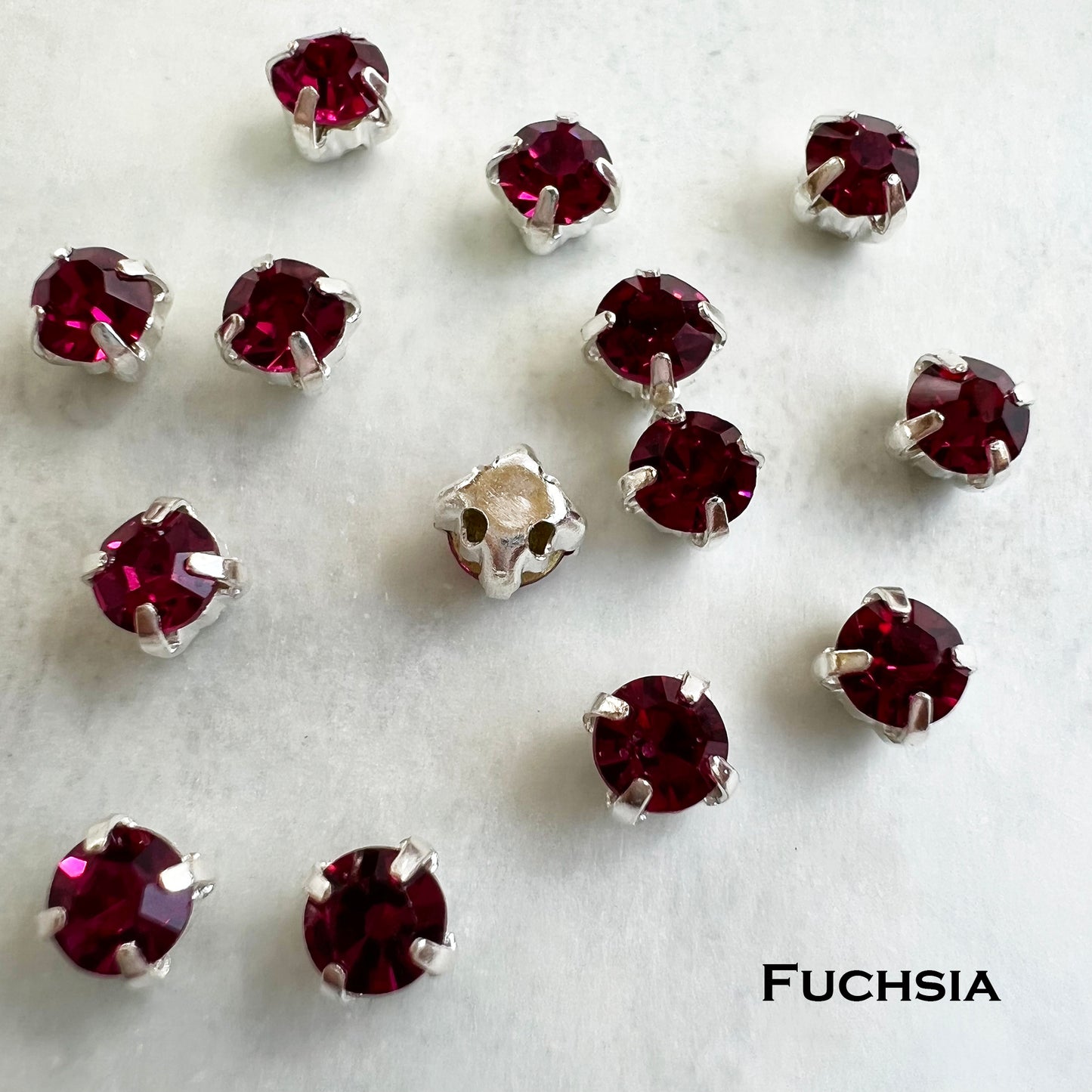 Glass Chaton Montee 16ss (3.8-4mm) - choose color & quantity