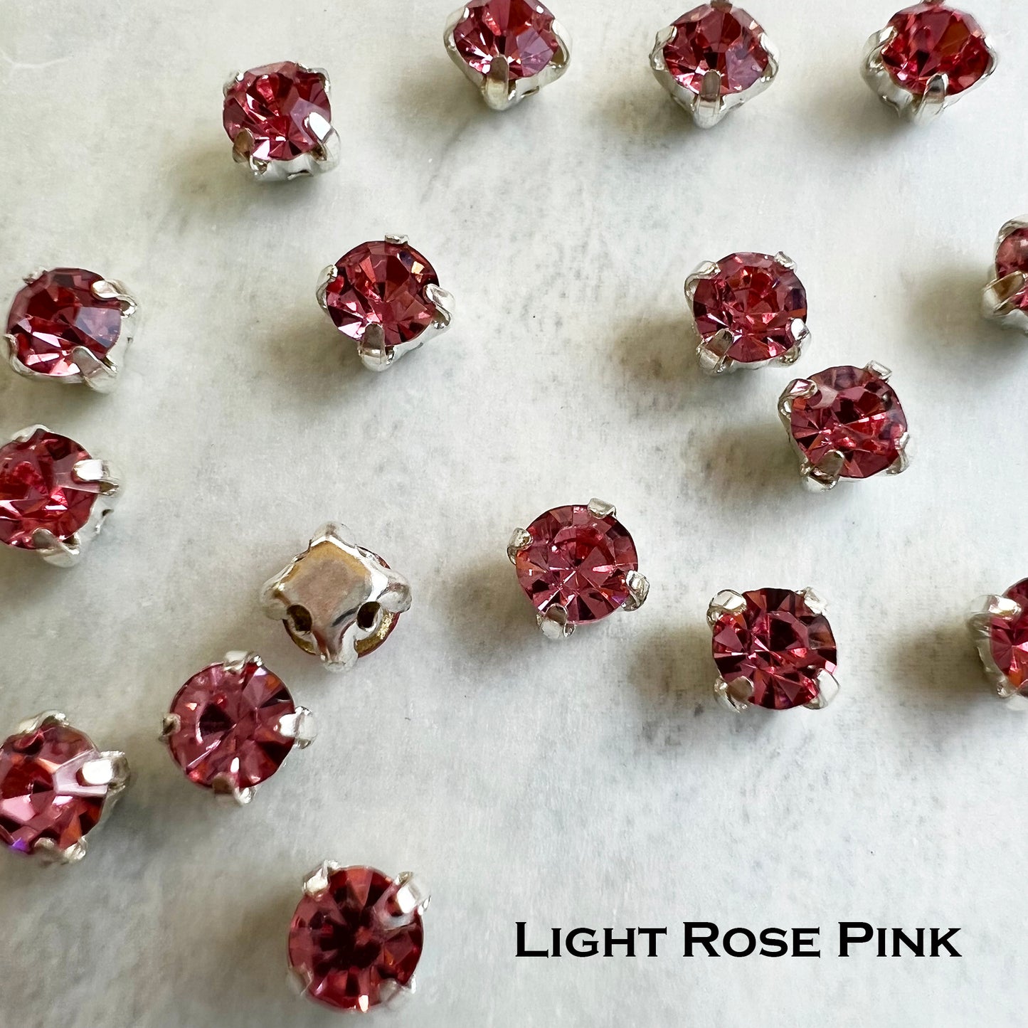 Glass Chaton Montee 16ss (3.8-4mm) - choose color & quantity