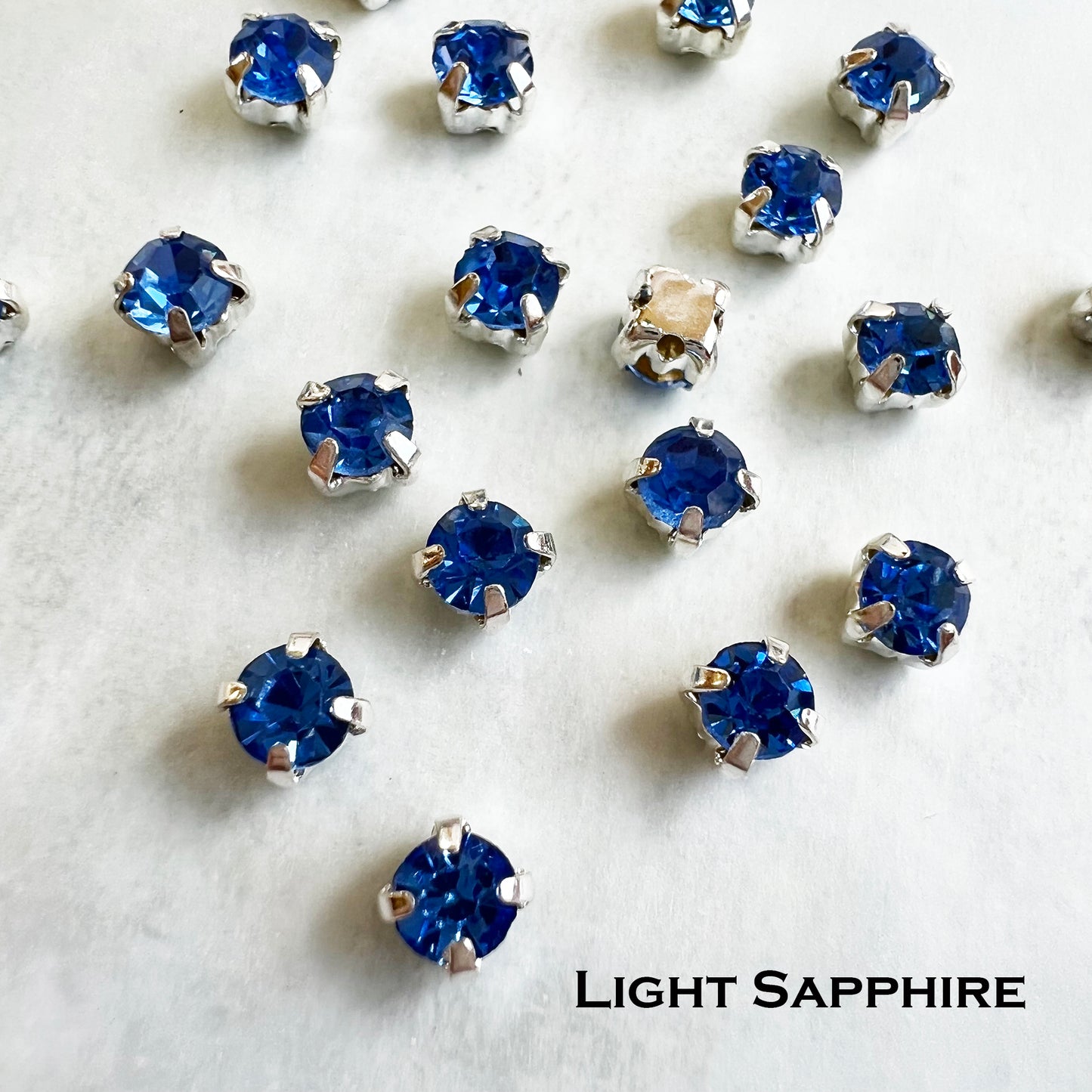 Glass Chaton Montee 16ss (3.8-4mm) - choose color & quantity