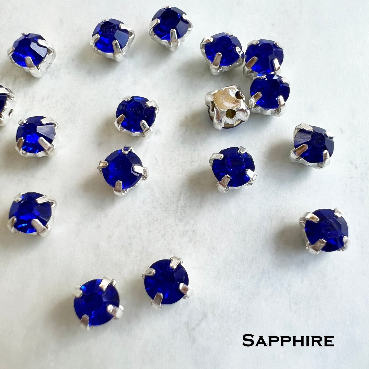 Glass Chaton Montee 16ss (3.8-4mm) - choose color & quantity