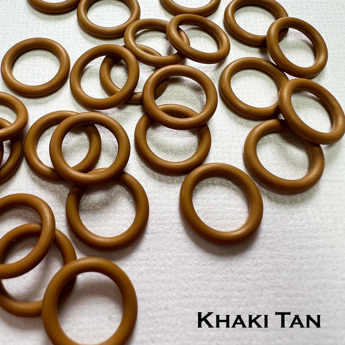 12mm Rubber O-Rings (ID: 8.5mm) - choose color & quantity