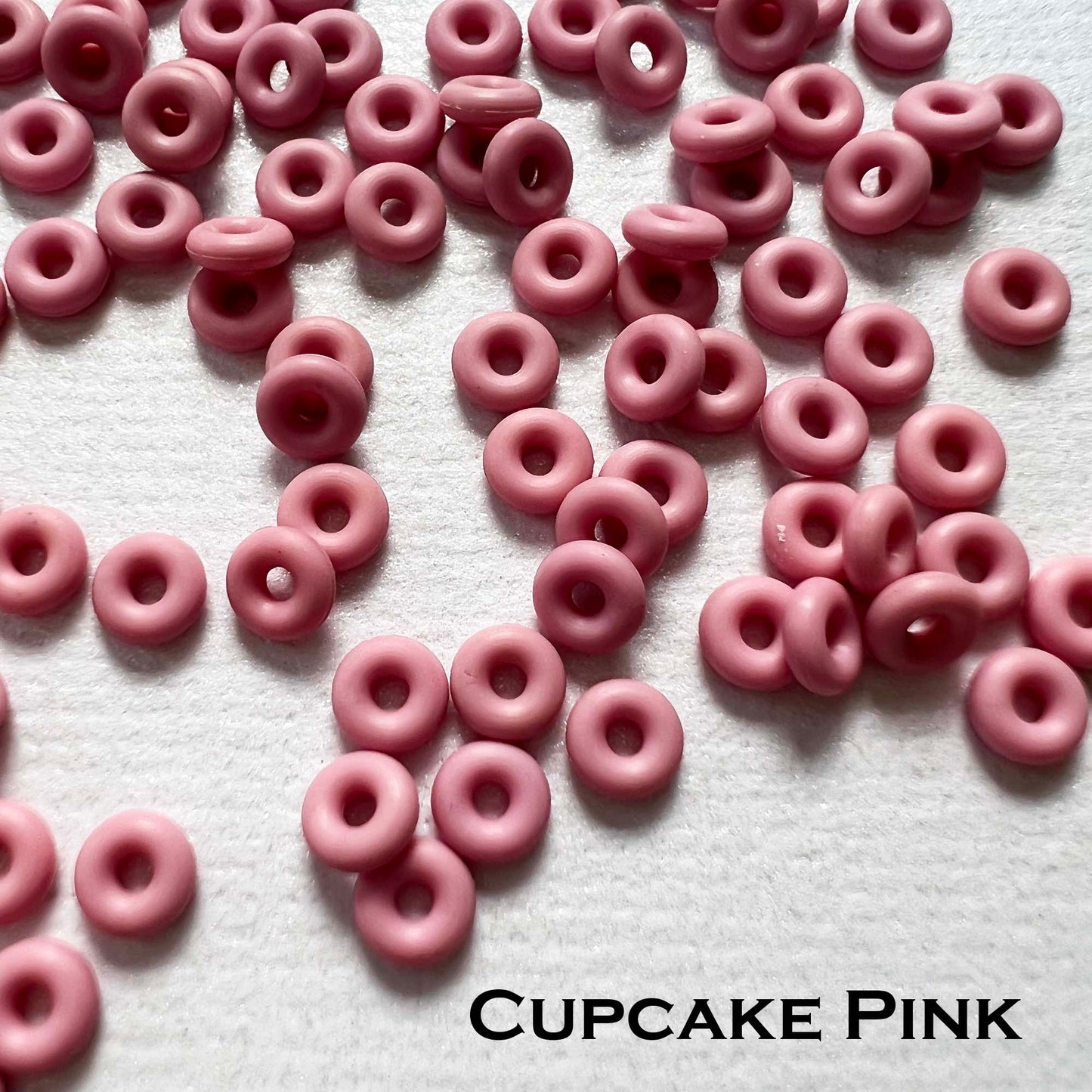 3mm Rubber O-Rings (ID: 1.1mm) - choose color