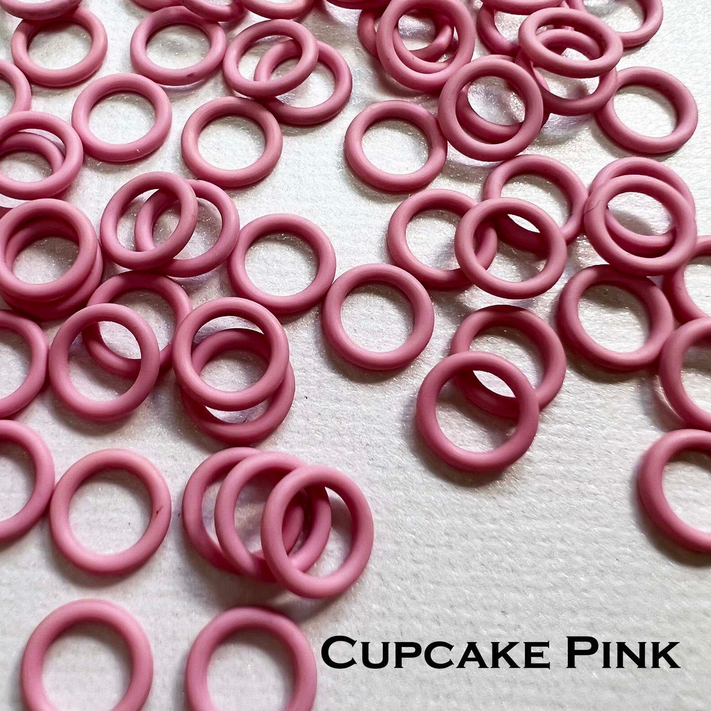7.4mm Rubber O-Rings (ID: 5mm) - choose color & quantity