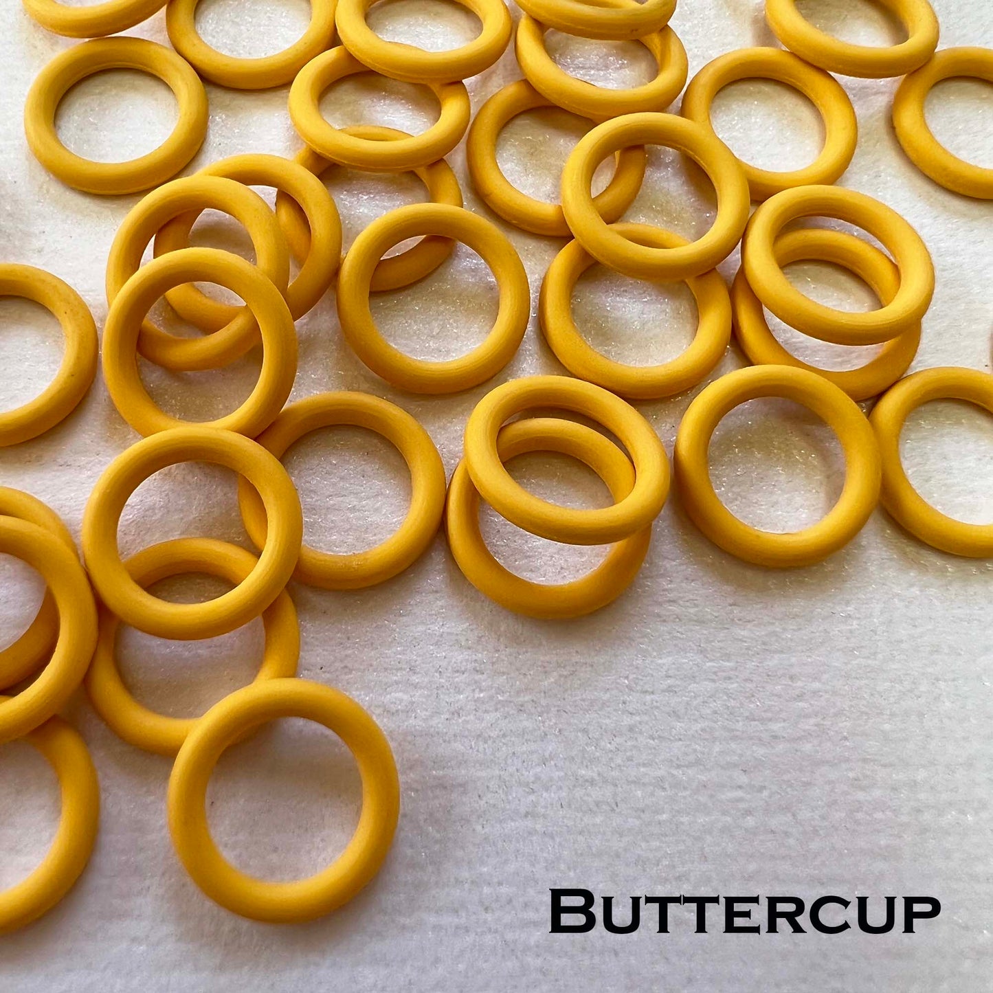 10.1mm Rubber O-Rings (ID: 6.9mm) - choose color & quantity