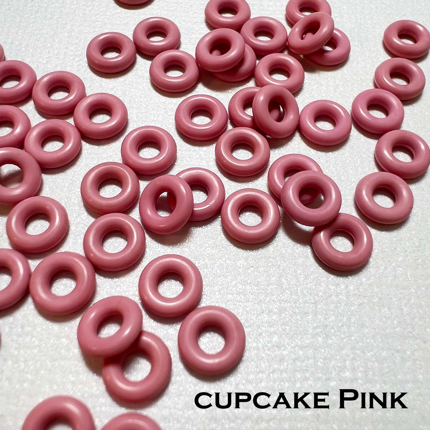 6mm Rubber O-Rings (ID: 2.6mm) - choose color & quantity