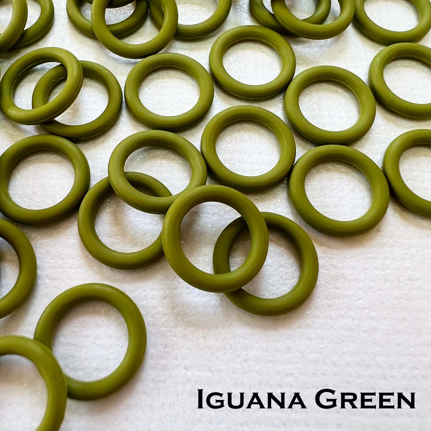 10.1mm Rubber O-Rings (ID: 6.9mm) - choose color & quantity