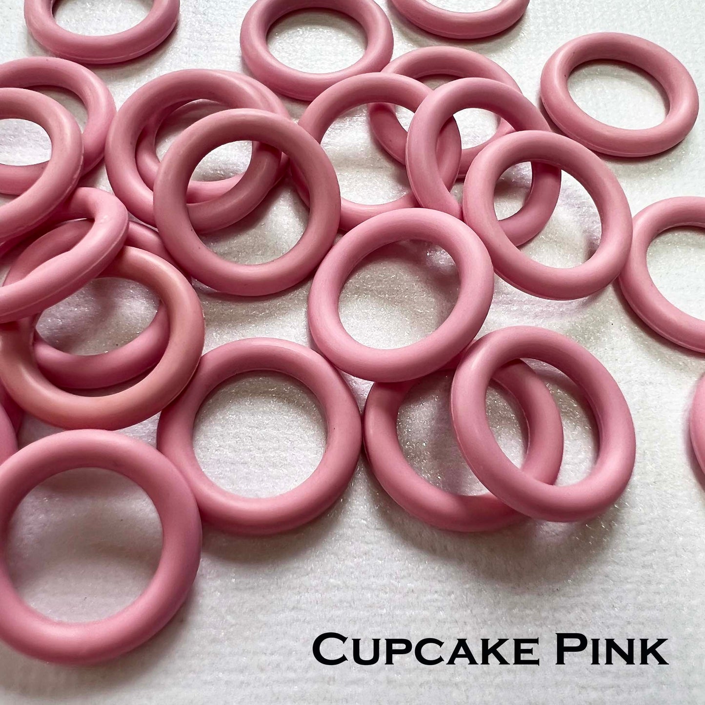 15mm Rubber O-Rings (ID: 10mm) - choose color & quantity