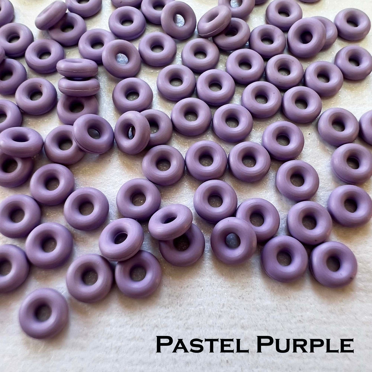 4.5mm Rubber O-Rings (ID: 1.5mm) - choose color/quantity