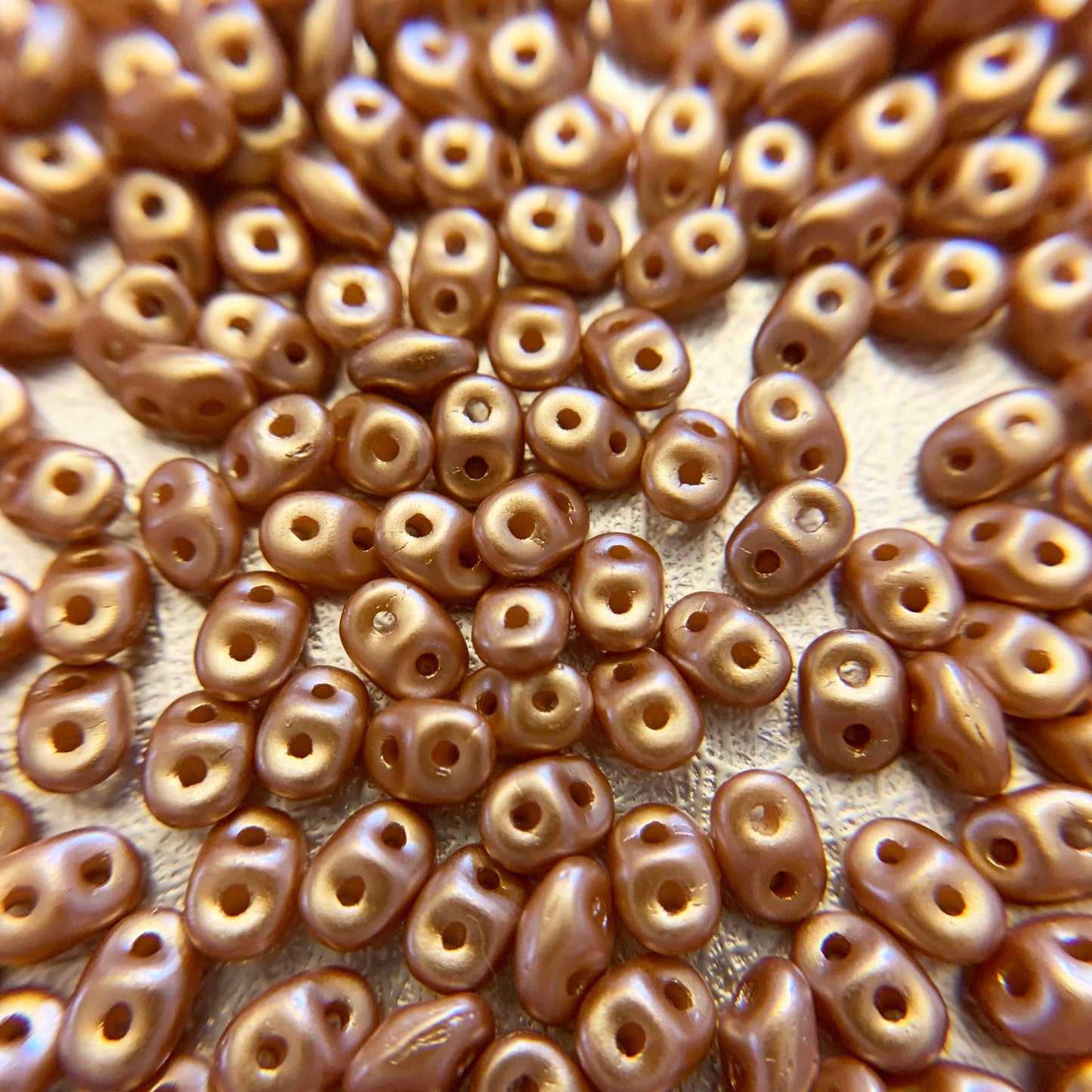 Superduo 2-Hole Beads (10 gram) - choose color