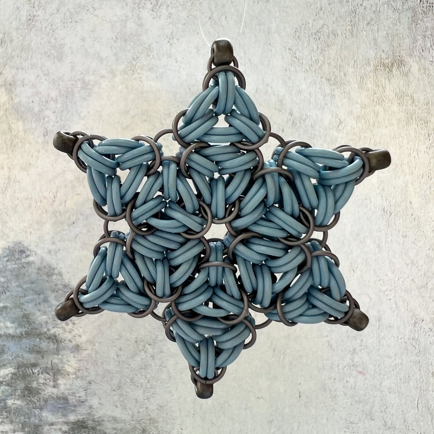 B^3 Snowflake Star Ornament Kit with Video Class - choose color