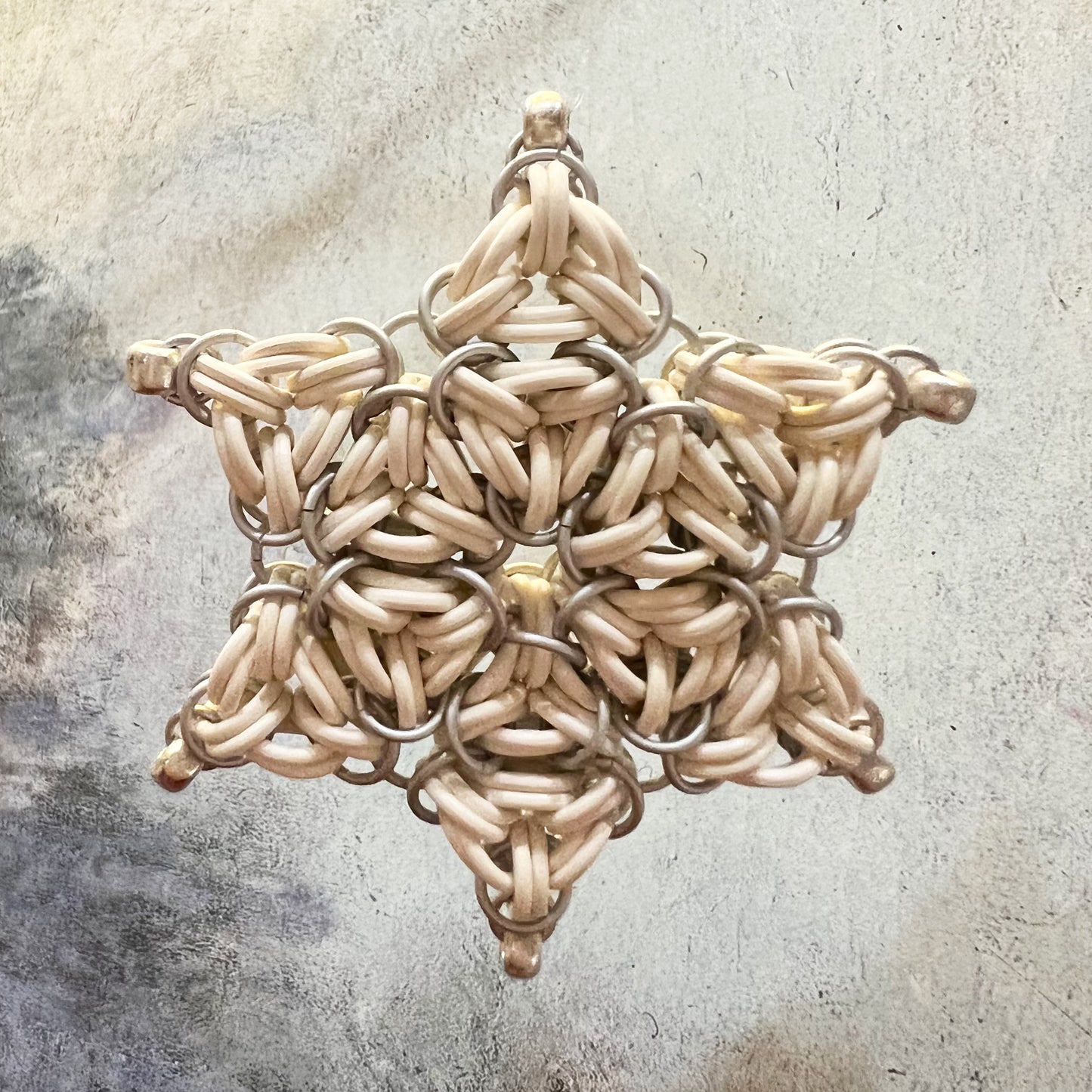 B^3 Snowflake Star Ornament Kit with Video Class - choose color