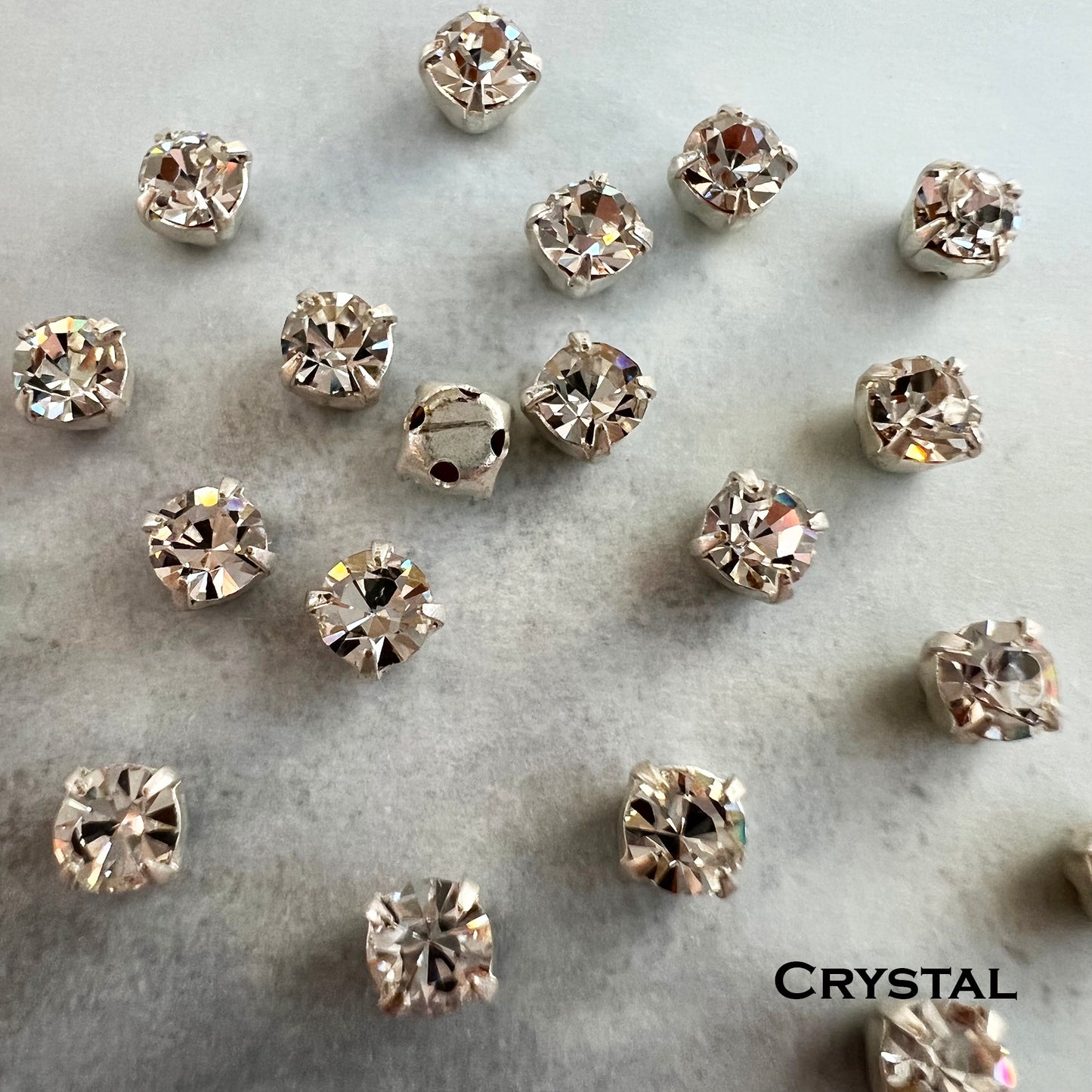 Preciosa Chaton Montees 16ss (3.8-4mm) - choose color & quantity