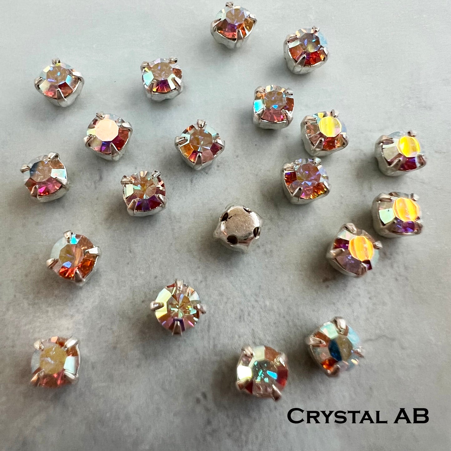 Preciosa Chaton Montees 16ss (3.8-4mm) - choose color & quantity