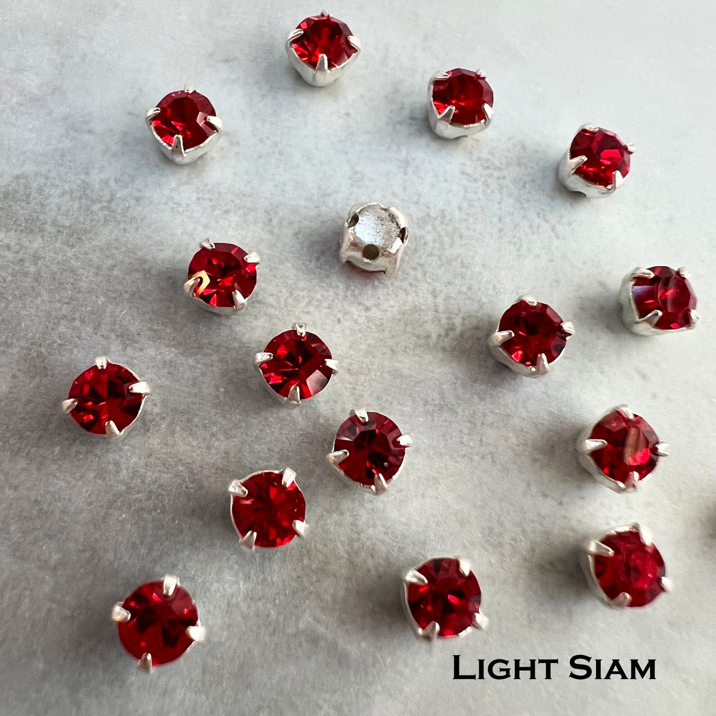 Preciosa Chaton Montees 16ss (3.8-4mm) - choose color & quantity