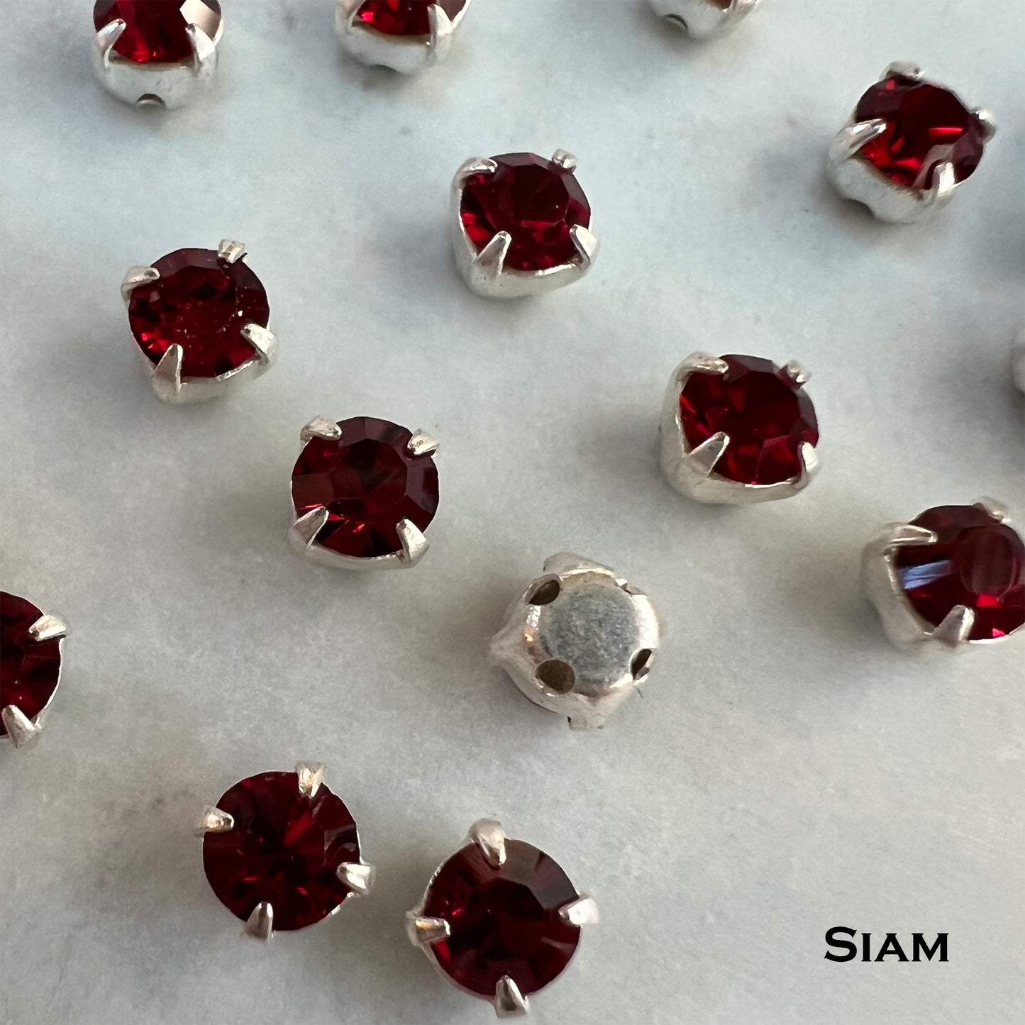 Preciosa Chaton Montees 16ss (3.8-4mm) - choose color & quantity