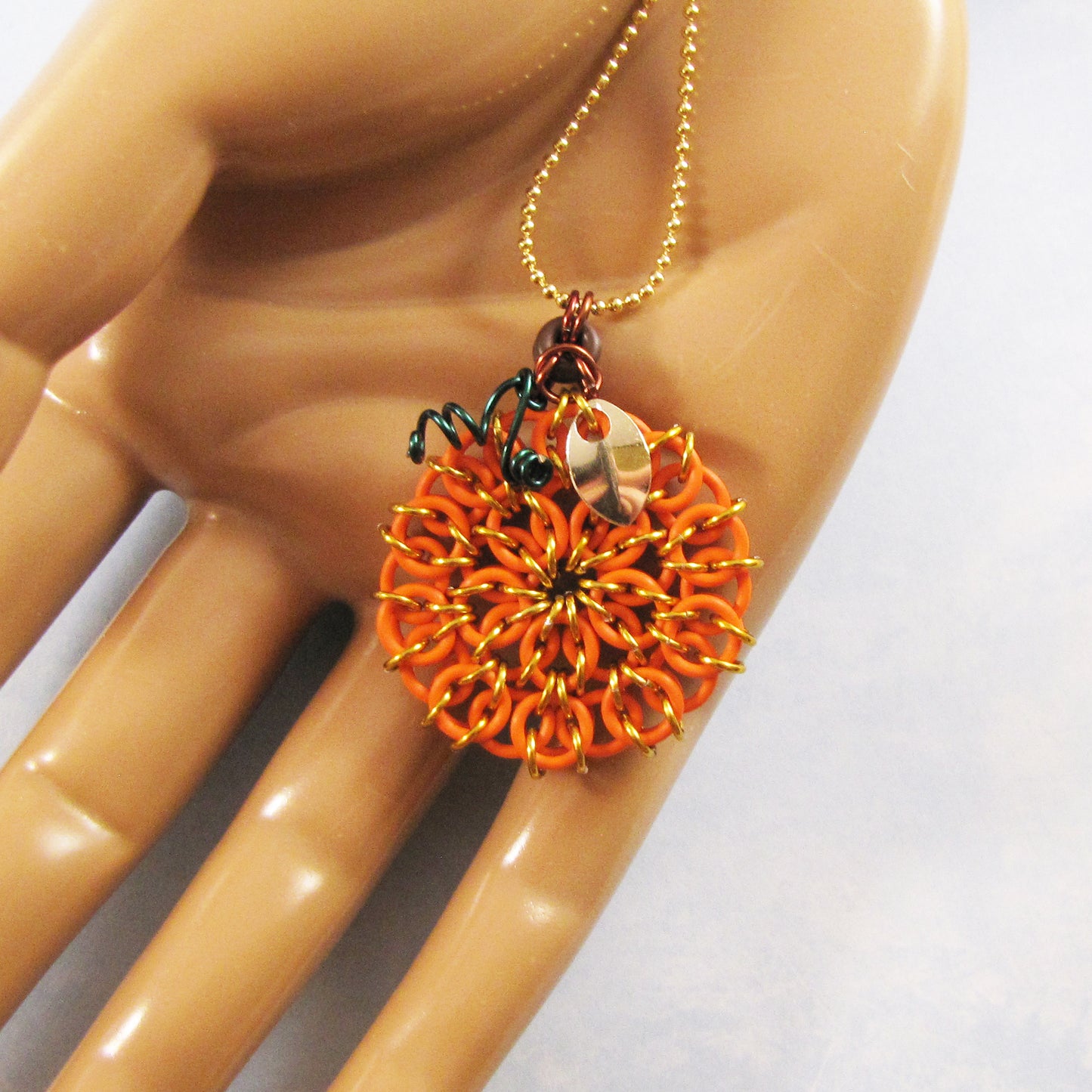 Celtic Mandala Pumpkin Pendant Kit
