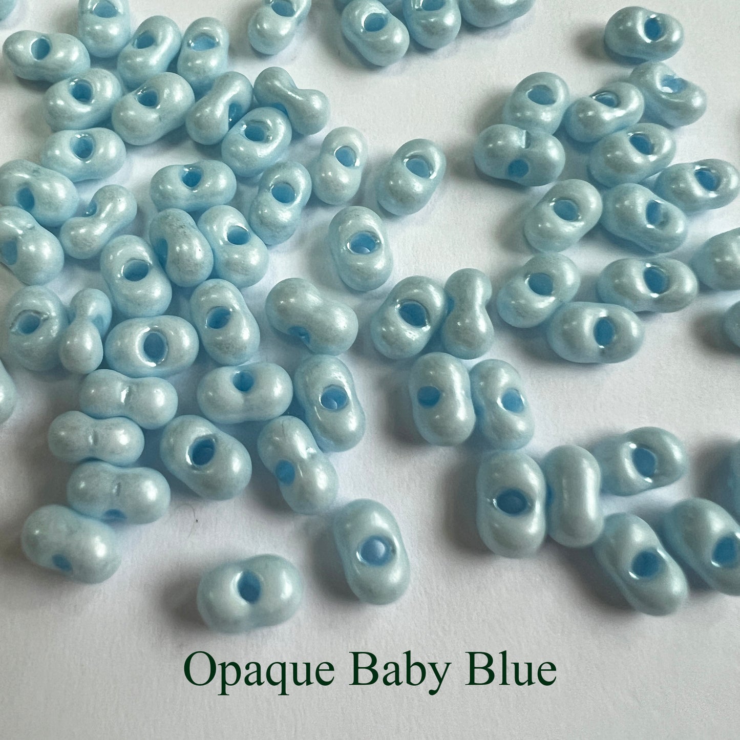 Farfalle Beads 3.2 x 6.5mm 20gm Choose color