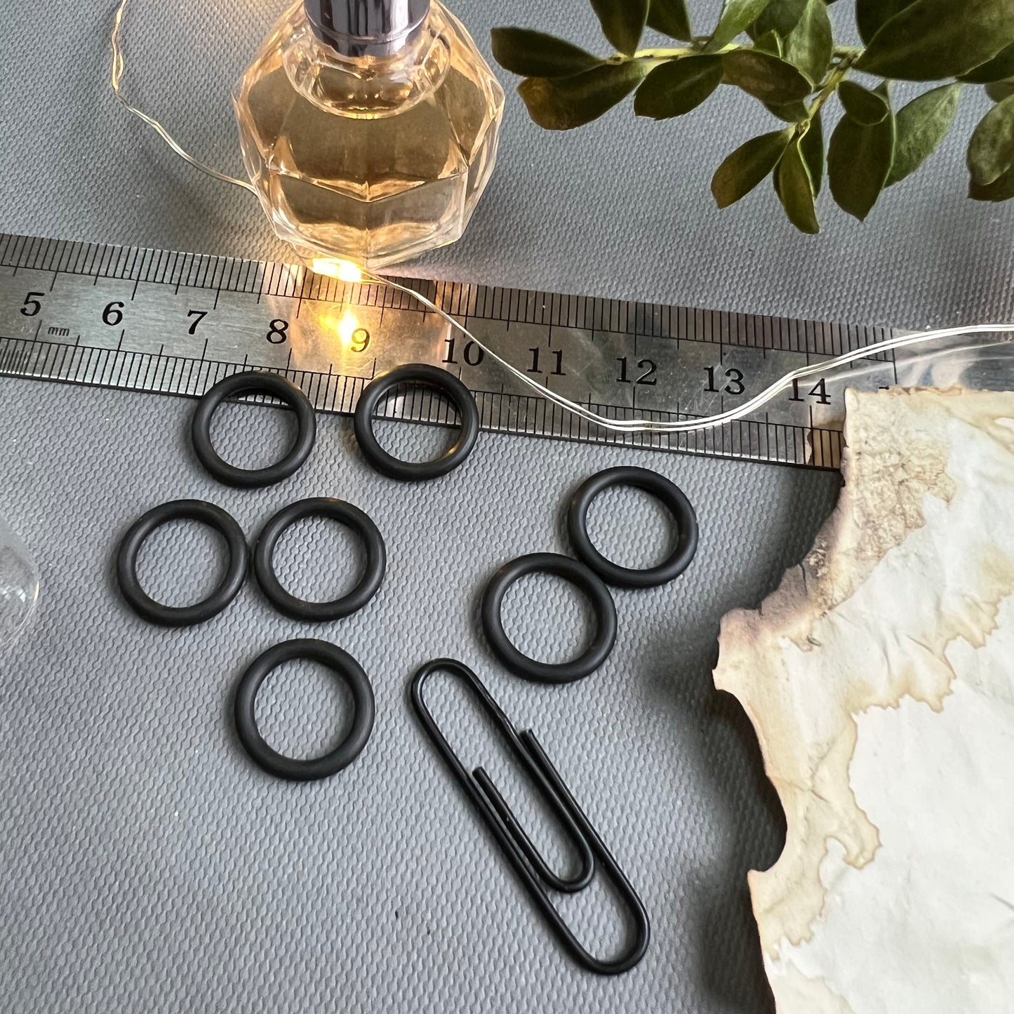 14mm Rubber O-Ring (Inner Diameter: 10mm) - Choose package size