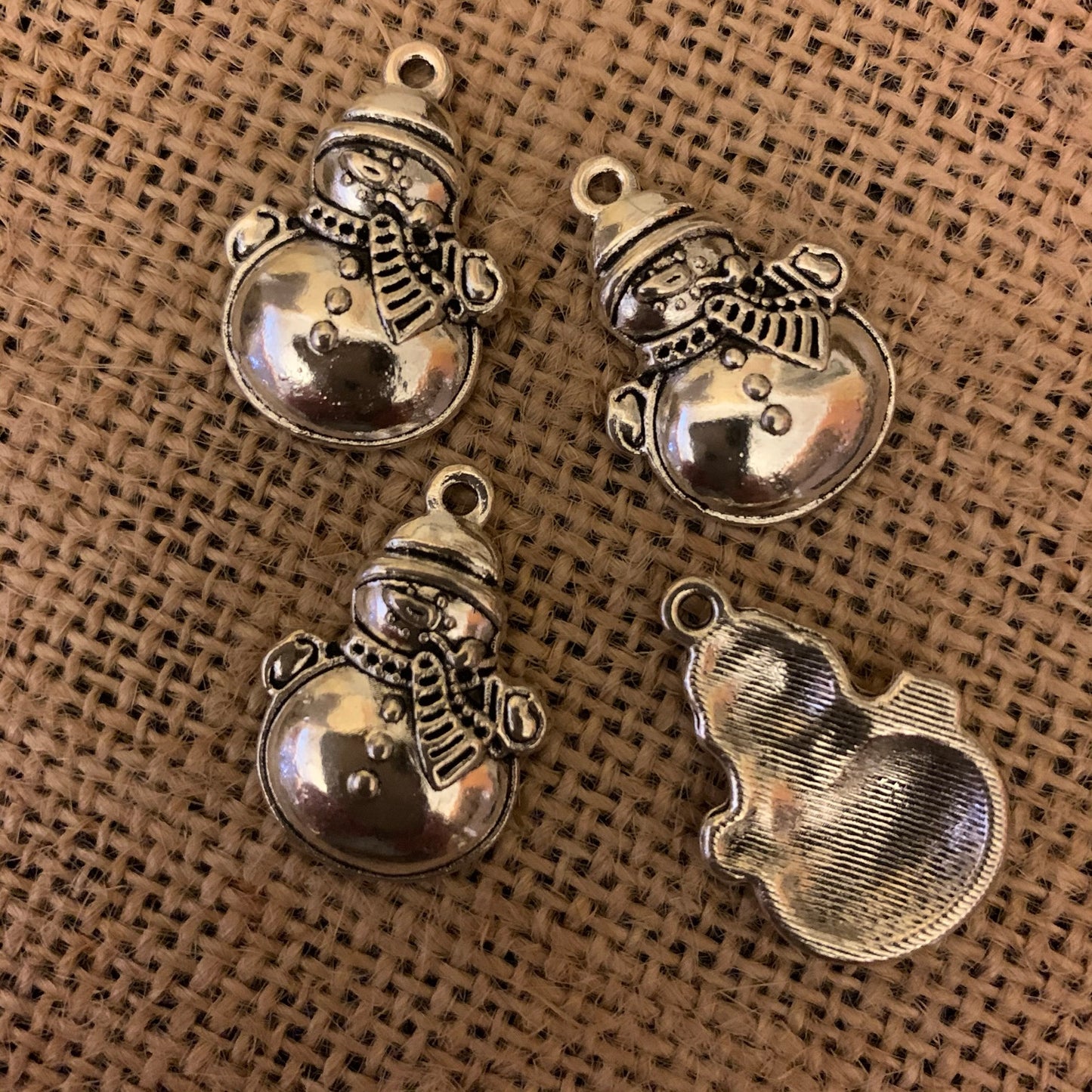 Metal Components - Snowmen, Snowflakes & Winter