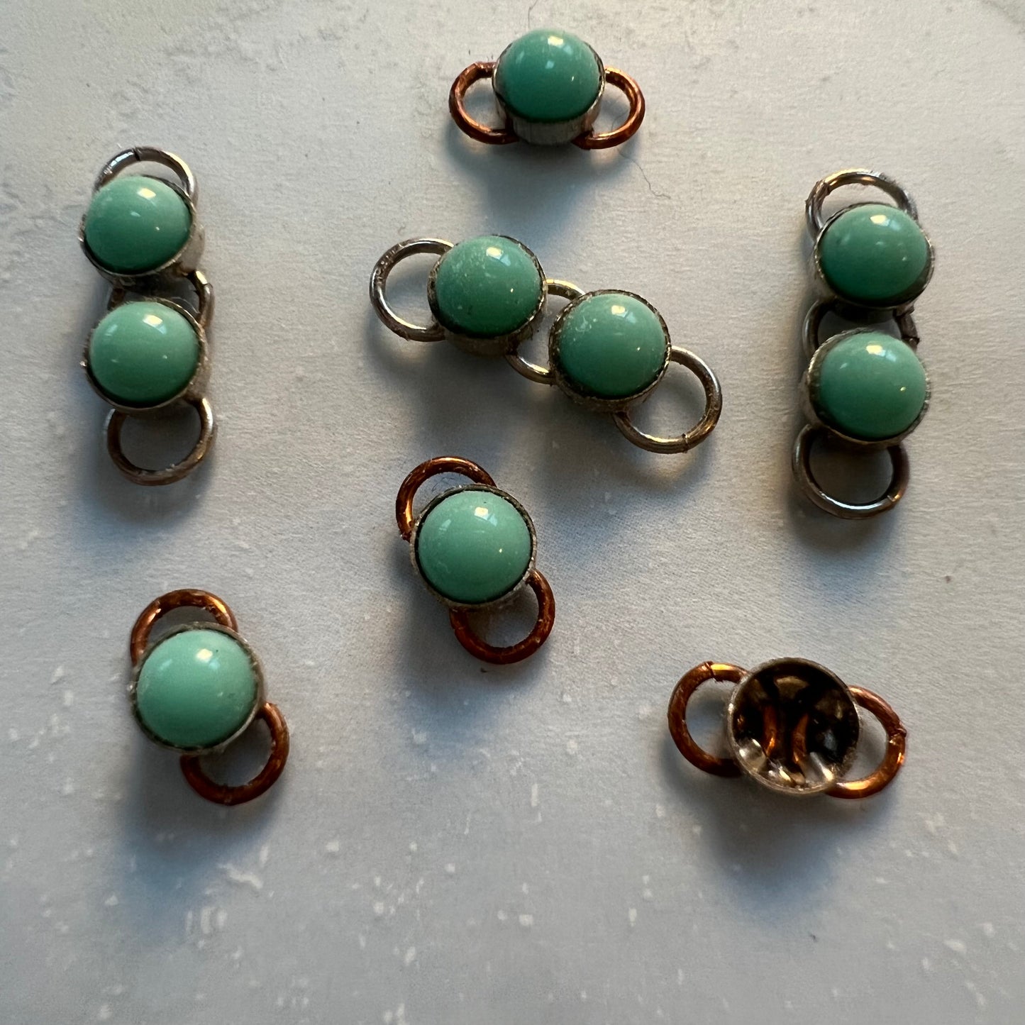 Cabochon 4mm Sew On Setting - 50 Pieces