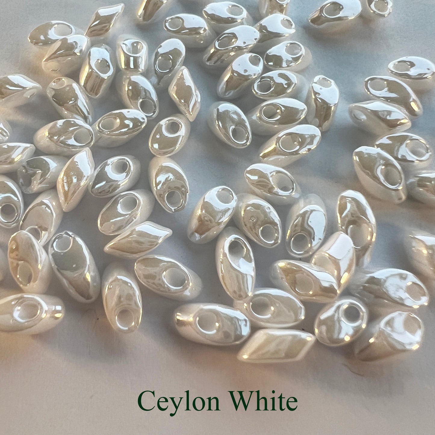 Miyuki Long Magatama Beads 4 x 7mm 18 grams