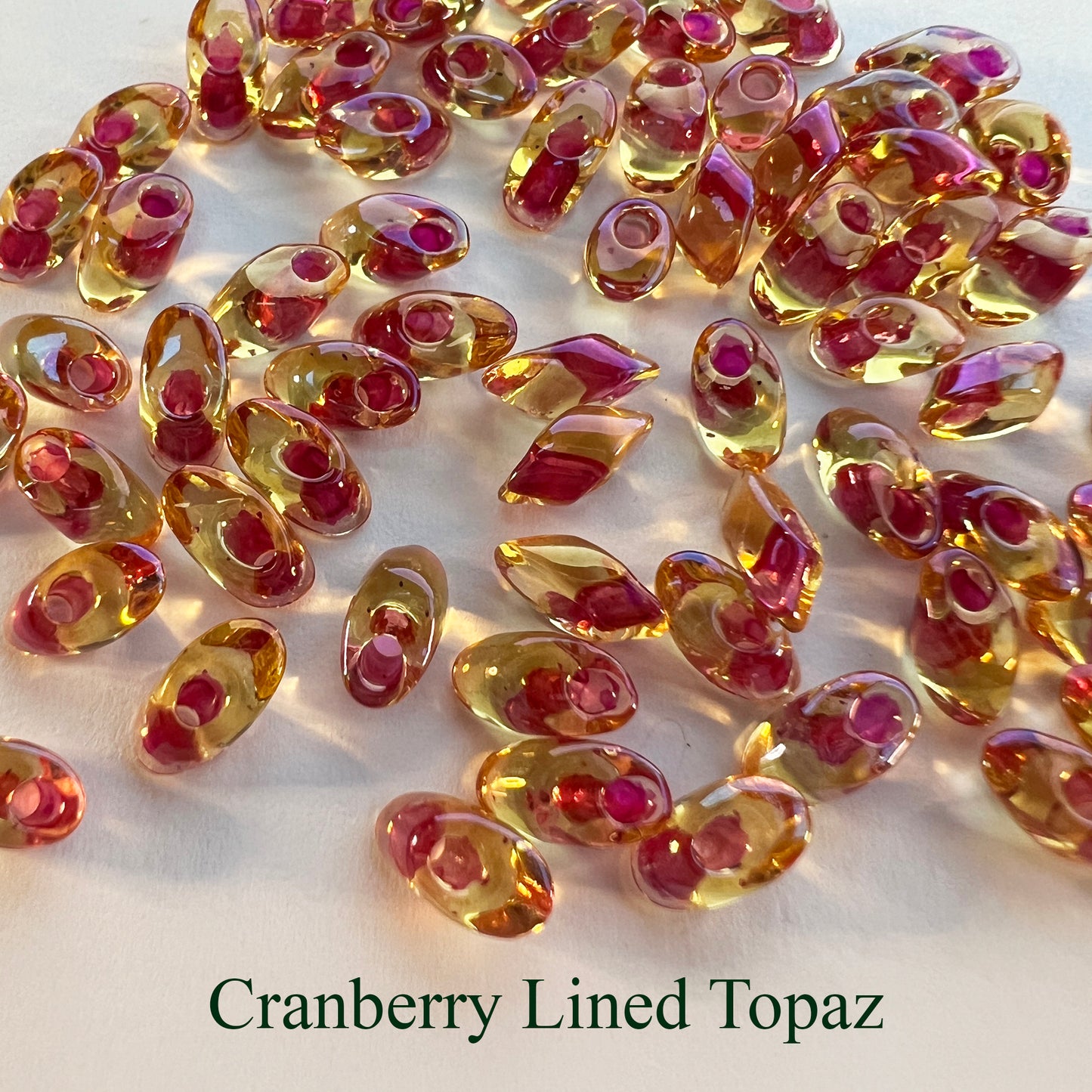 Miyuki Long Magatama Beads 4 x 7mm 18 grams