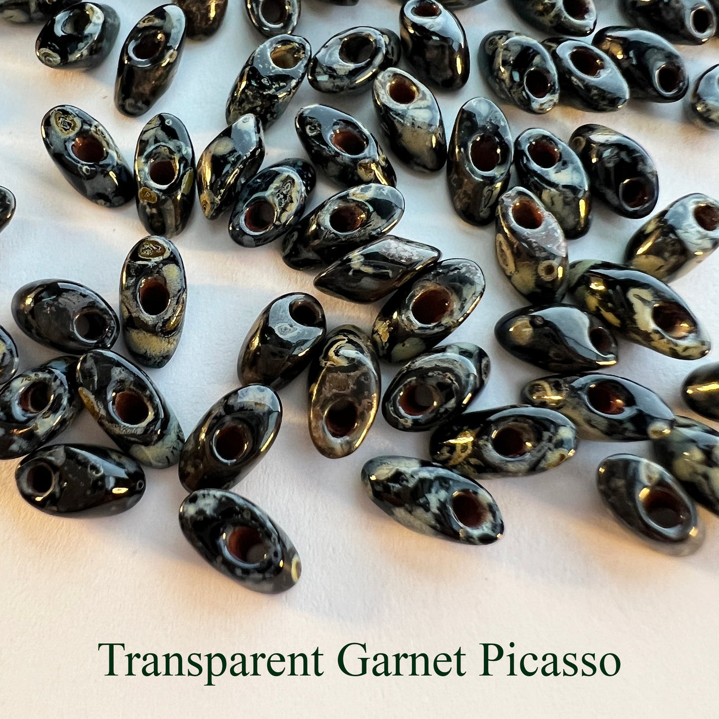 Miyuki Long Magatama Beads 4 x 7mm 18 grams