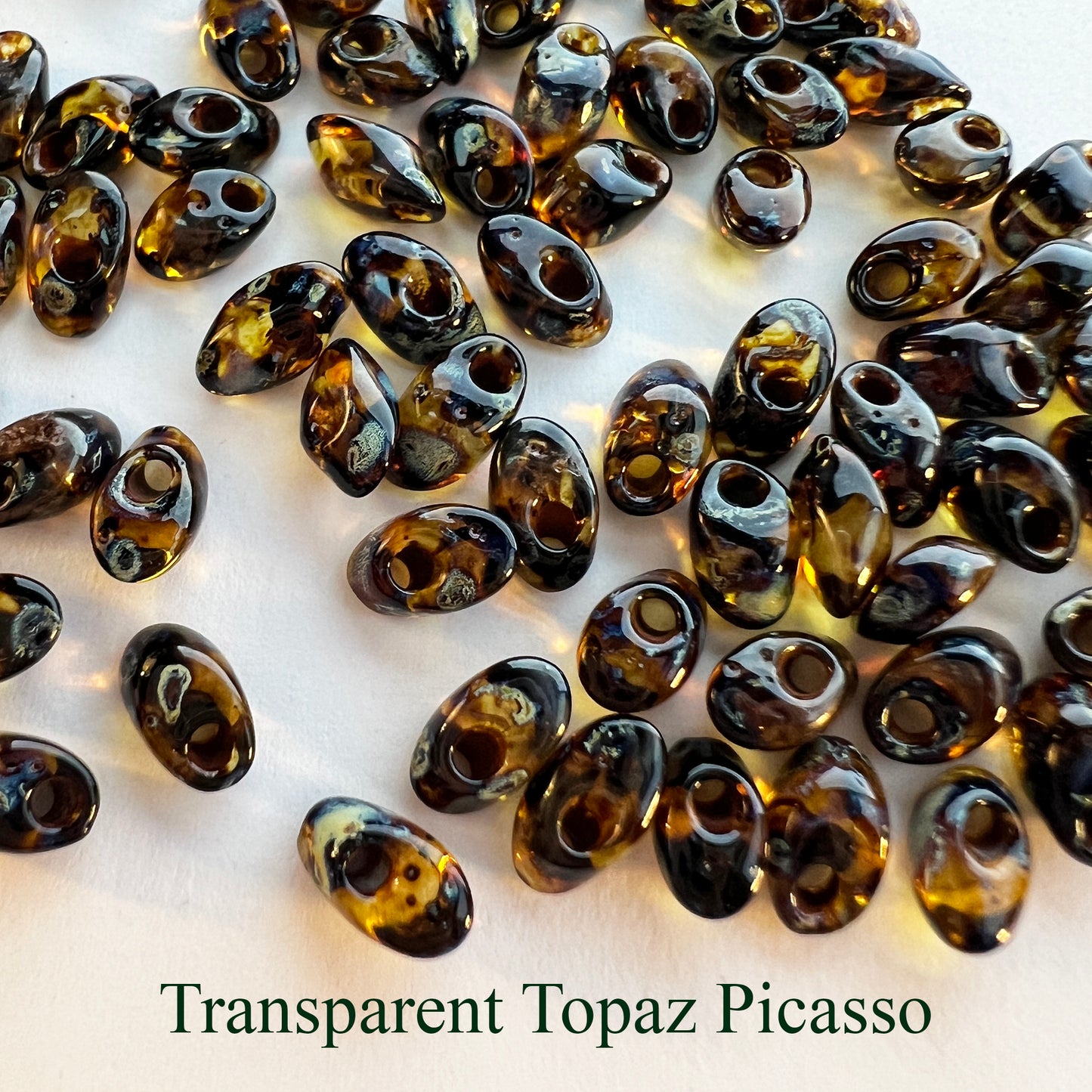 Miyuki Long Magatama Beads 4 x 7mm 18 grams