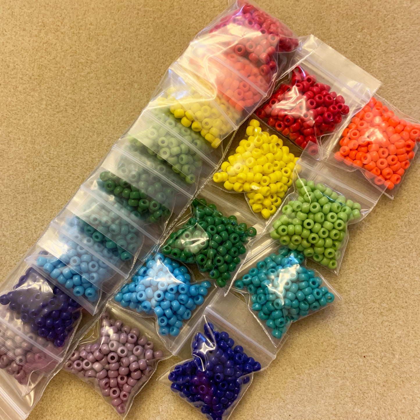 Miyuki Opaque Rainbow Seed Bead Set size 6/0