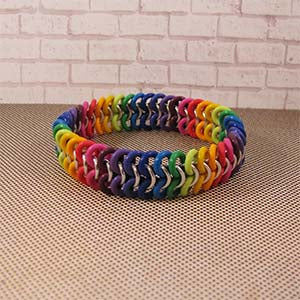 7.25mm Rubber O-Ring Hand Picked Mix (ID: 3.7mm) - 10 colors included