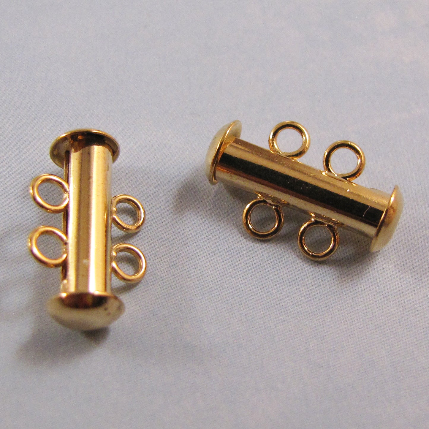 Slide Clasp 2-Hole - (package of 2) - choose color
